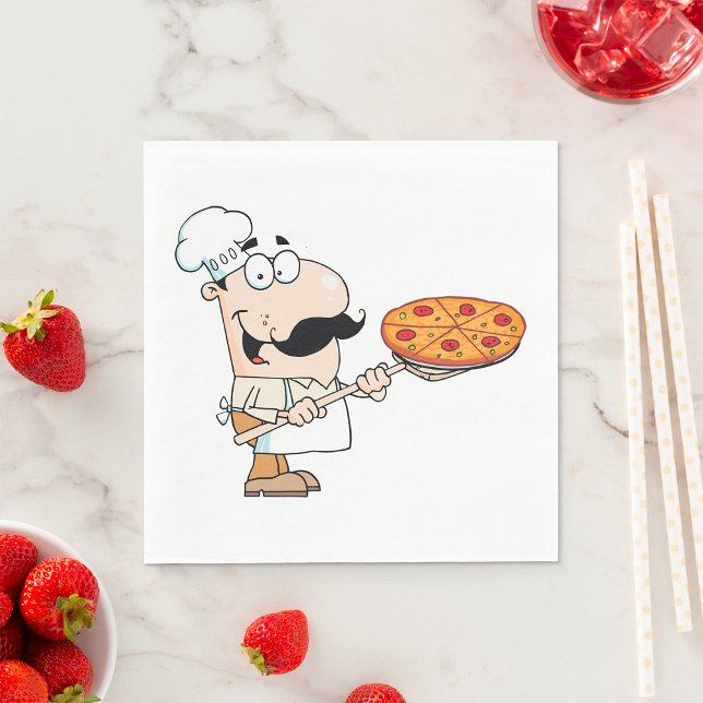 Pizza Cook Napkin (Creator Uploaded)