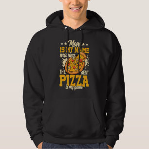 Pizza  costume adult pizza maker mum hoodie