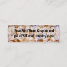 Pizza Coupon - Ready to customise