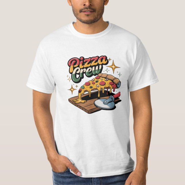 Pizza Crew T-Shirt (Front)