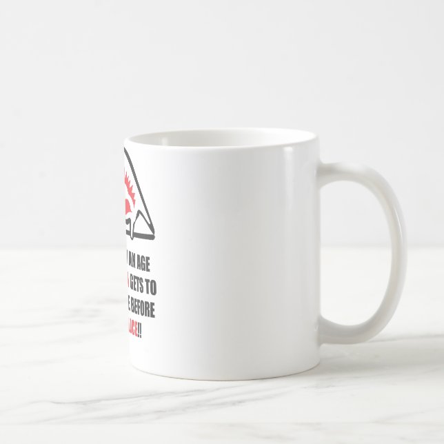 Pizza Delivery Coffee Mug (Right)