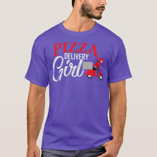 Pizza Delivery Girl Matching Pizza Costume For Wom T-Shirt