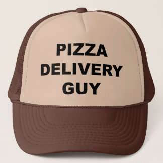 Pizza Delivery Guy Trucker Hat