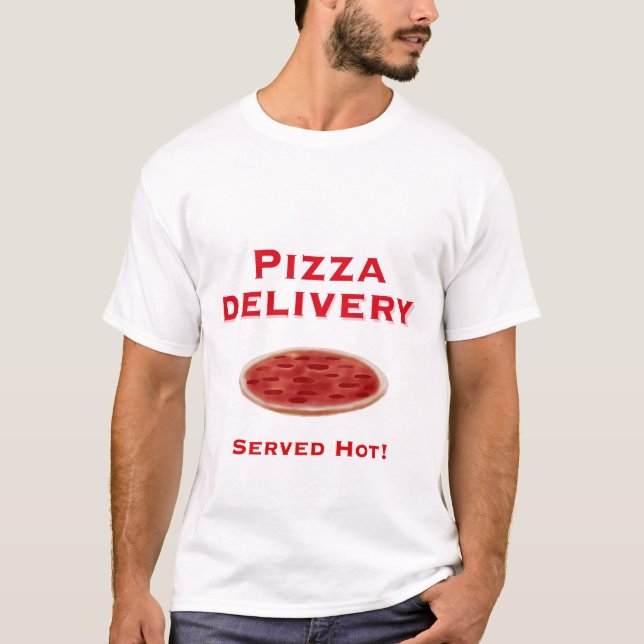 Pizza Delivery T-Shirt for Men (Front)