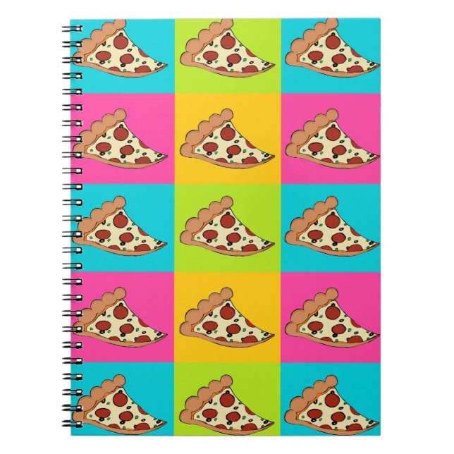 Pizza design notebook (Front)