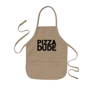 Pizza Dude Kids Apron
