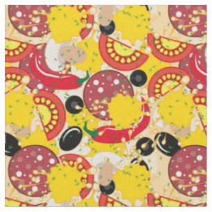 Pizza Fabric