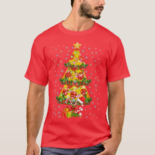 Pizza Fast Food Lover Xmas Funny Pizza Christmas T T-Shirt