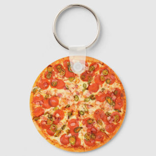 pizza Food Key Chain