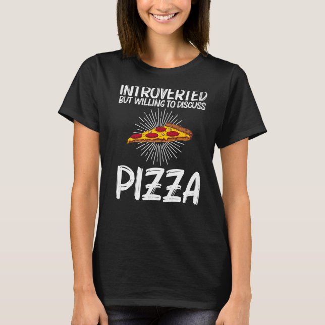 Pizza For Men Women Kids Italian Pizza Slice T-Shirt (Front)