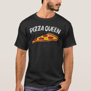 Pizza For Women Mum Italian Food Pizza  Pepperoni T-Shirt