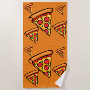 Pizza Friday Design - Beach Towel