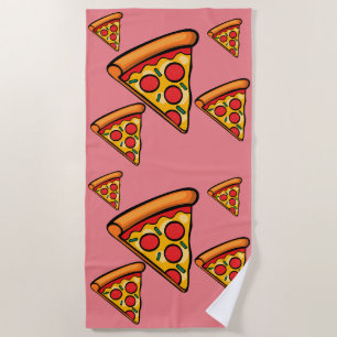 Pizza Friday Design - Beach Towel