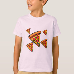 Pizza Friday Design - Kids' Basic T-Shirt