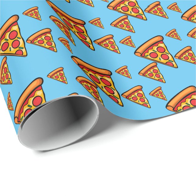 Pizza Friday Design - Matte Wrapping Paper (Roll Corner)