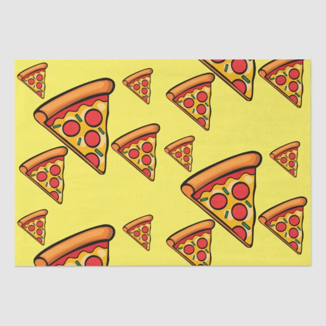 Pizza Friday Design - Tissue Paper (Front)