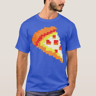 Pizza Funny Fast Food Piel Art Video Gamer Gaming T-Shirt