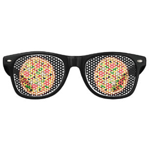 PIZZA FUNNY PARTY SUNGLASSES