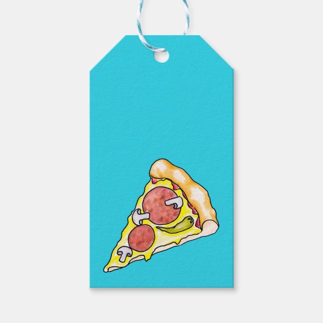 Pizza Gift Tags (Front)