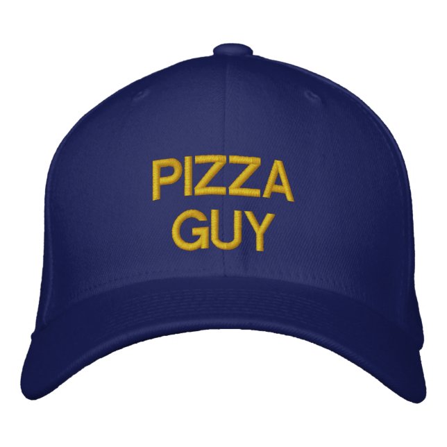 PIZZA GUY - Customisable Baseball Cap (Front)
