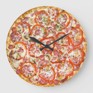 Pizza Hanging Clock pizza