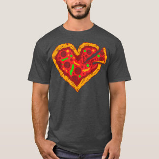Pizza Heart Humour Italian Dish Pizza Food Lover M T-Shirt