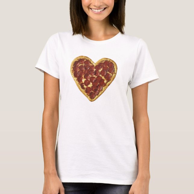 Pizza Heart tee (Front)