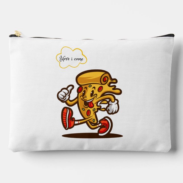 pizza, here i come accessory pouch (Front)
