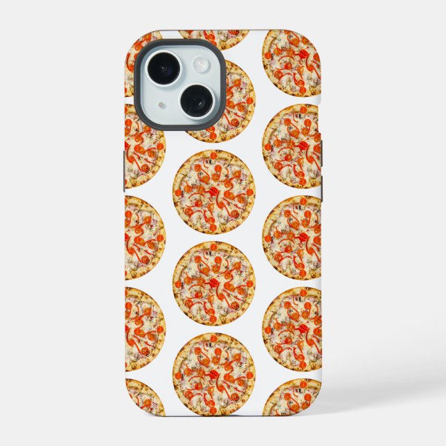 Pizza iPhone 15 Case (Back)