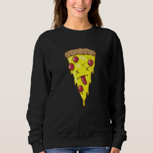 Pizza is Knockout Fast Food Stone Oven Cheese Sweatshirt