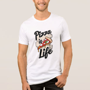 Pizza is Life Tri-Blend Shirt