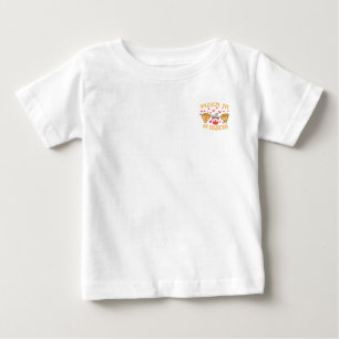 Pizza Is My Valentine Cute Valentines Day  Baby T-Shirt