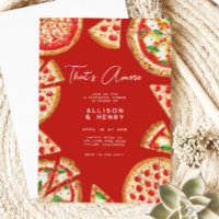 Pizza Italian Thats Amore Wedding Rehearsal Dinner
