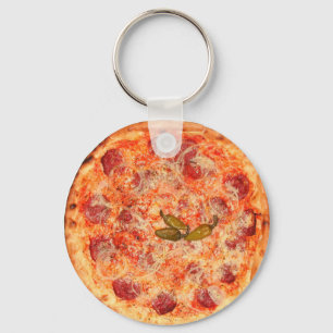 Pizza Key Ring