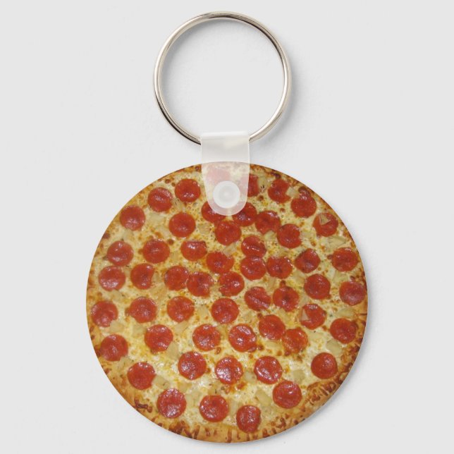 Pizza Key Ring (Front)