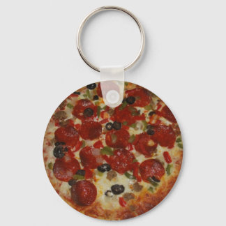 Pizza Keychain
