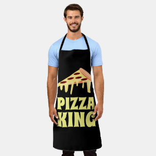 PIZZA KING DAD KITCHEN APRON