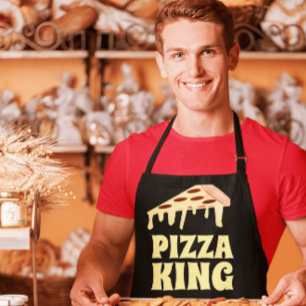 PIZZA KING DAD KITCHEN APRON