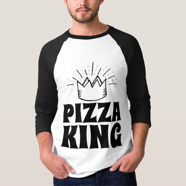 PIZZA KING DAD T-Shirts (Front)