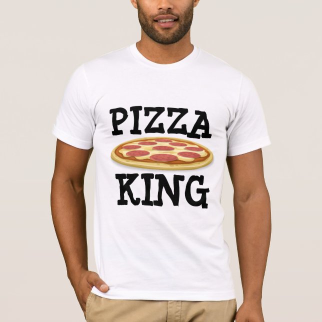 PIZZA KING DAD T-shirts (Front)