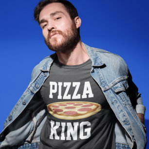 PIZZA KING MEN'S T-SHIRTS TEES
