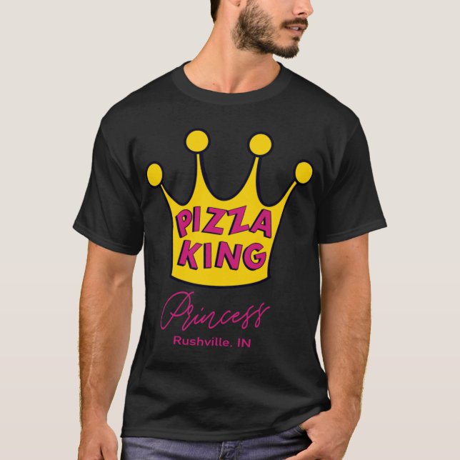Pizza King Oversized T-Shirt (Front)