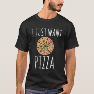 Pizza Love Cheese Food Yum Great Graphic Design T-Shirt