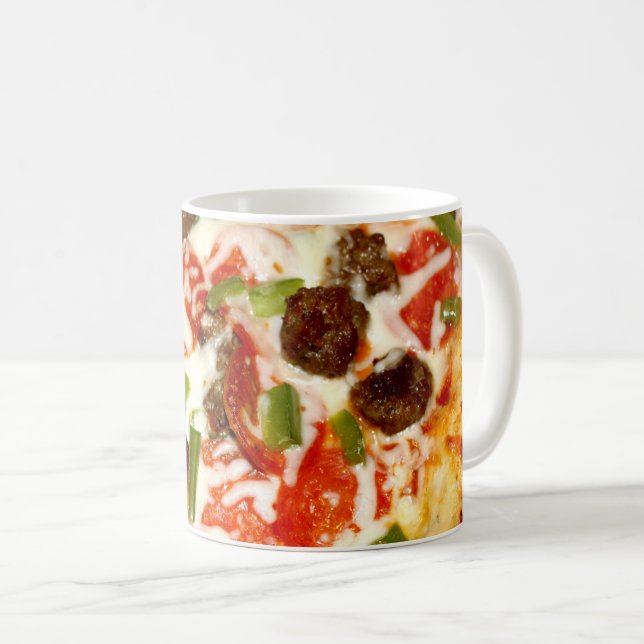 Pizza Lover Coffee Mug (Front Right)