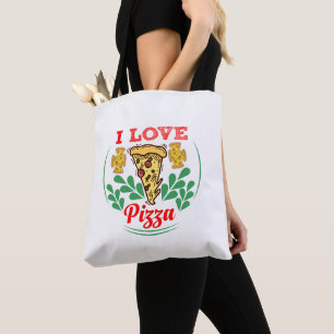 Pizza Lover Fun Design for Food Fanatics Tote Bag