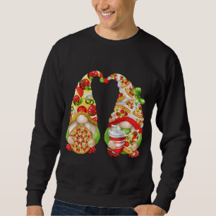 Pizza Lover With Cute Pattern And Funny Matching G Sweatshirt