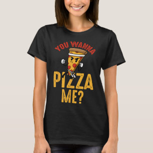 Pizza Lover - You Wanna Pizza Me Ninja Karate Kawa T-Shirt