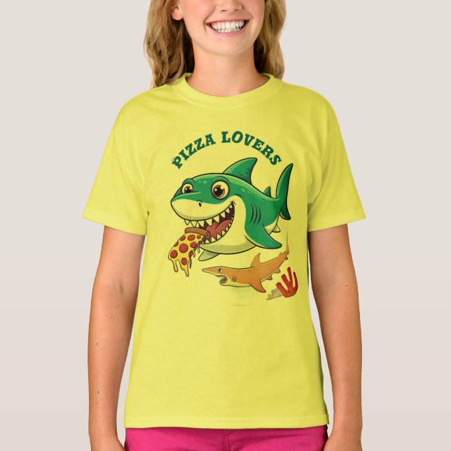 Pizza lovers T-Shirt (Front)