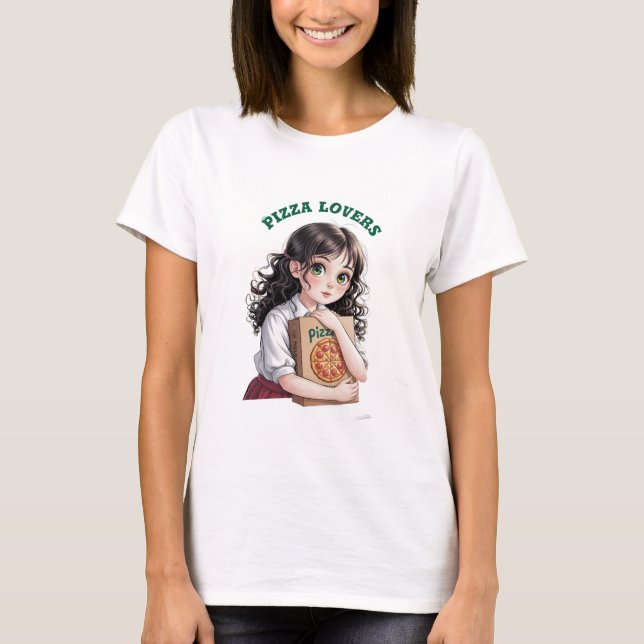Pizza lovers T-Shirt (Front)
