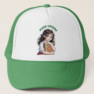 Pizza lovers trucker hat